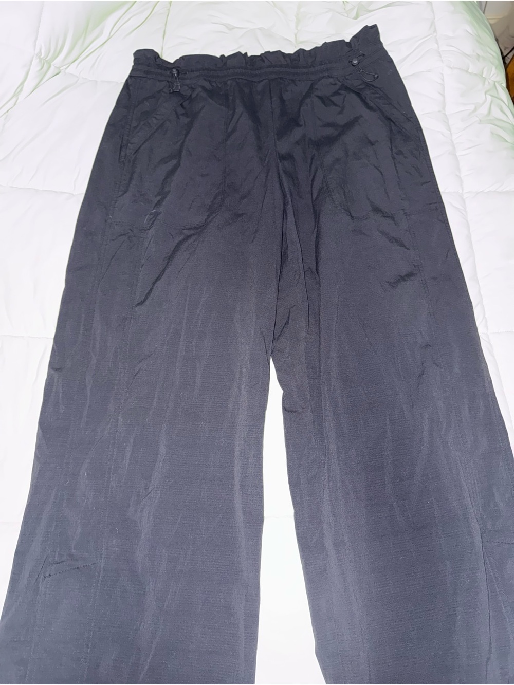 Athleta Black Wide-Leg Men’s Pants